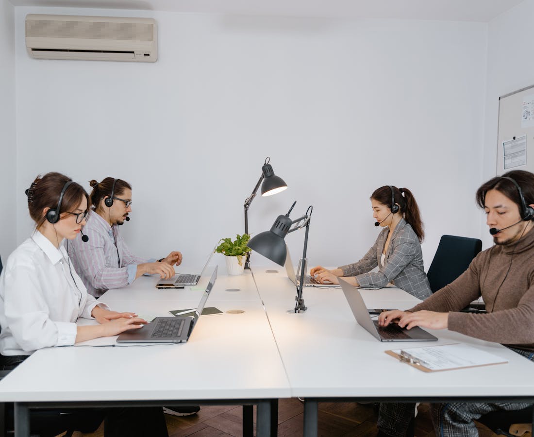Call center team